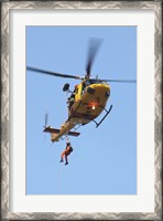 Framed CH-146 Griffon Helicopter of the Canadian Air Force