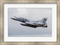 Framed French Air Force Mirage 2000C Fighter Jet