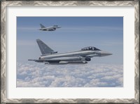 Framed German Eurofighter Typhoon Jets