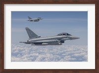 Framed German Eurofighter Typhoon Jets