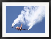 Framed Dutch Air Force F-16A During a Turning and Burning Demonstration