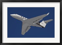 Framed C-20 Gulfstream Jet in Flight Over Germany