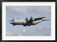 Framed Royal Norwegian Air Force C-130J Hercules