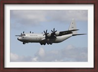 Framed Royal Norwegian Air Force C-130J Hercules