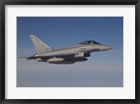 Framed Eurofighter Typhoon of the German Air Force