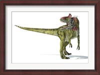 Framed Cryolophosaurus Dinosaur