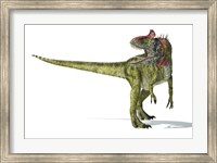 Framed Cryolophosaurus Dinosaur