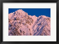 Framed Three Guardsmen Mountain, British Columbia, Canada
