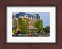 Framed Empress Hotel, Victoria, British Columbia