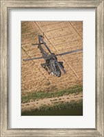 Framed AH-64D Apache