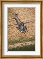 Framed AH-64D Apache