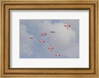 Framed Snowbirds of the Royal Canadian Air Force
