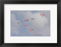 Framed Snowbirds of the Royal Canadian Air Force