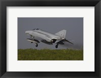 Framed German F-4F Phantom, Florennes Airfield, Belgium