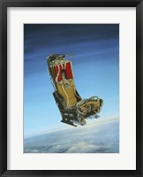 Framed Acrylic Painting of the Martin Baker Ejection Seat