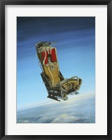 Framed Acrylic Painting of the Martin Baker Ejection Seat