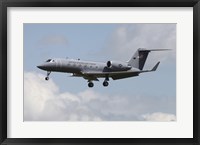 Framed Gulfstream C-20H Executive Transport Plane of the US Air Force