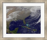 Framed Two Low Pressure Systems Merge Together and form a Giant Nor'easter