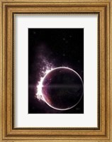 Framed Artist's Concept of a Completely Ethereal Planet