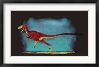 Framed Deinonychus, a Genus of Carnivorous Dromaeosaurid Dinosaur