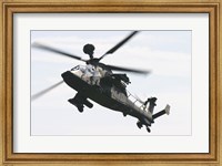 Framed German Army Tiger Eurocopter in Flight over Germany
