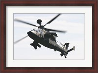 Framed German Army Tiger Eurocopter in Flight over Germany