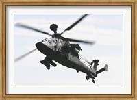 Framed German Army Tiger Eurocopter in Flight over Germany