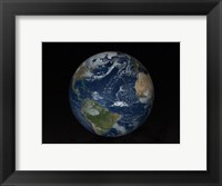 Framed Earth with Clouds and Sea Ice from December 8, 2008