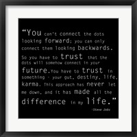 Framed Trust Quote