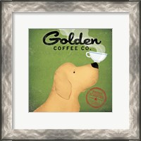 Framed Golden Dog Coffee Co.
