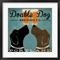 Framed Double Dog Brewing Co.