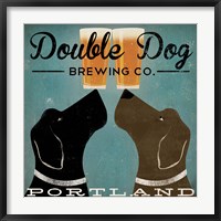 Framed Double Dog Brewing Co.