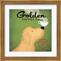 Framed Golden Dog Coffee Co.