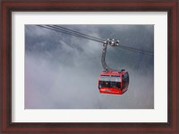 Framed British Columbia, Whistler, Skiing Gondola