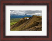 Framed Klappan Mountain, Sacred Headwaters, British Columbia