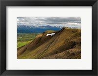Framed Klappan Mountain, Sacred Headwaters, British Columbia