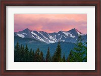 Framed Cascade Range, Manning Park, British Columbia