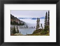 Framed British Columbia, Whistler Mountain, Clouds