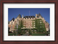 Framed Victoria Empress Hotel, British Columbia, Canada