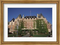 Framed Victoria Empress Hotel, British Columbia, Canada