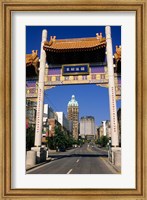 Framed Chinatown, Vancouver, British Columbia, Canada