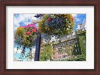 Framed Flowers, Empress Hotel, Victoria, British Columbia