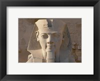 Framed Ramesses II, New Kingdom, Temple of Luxor, Egypt