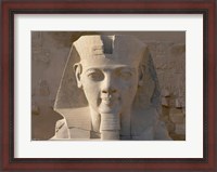 Framed Ramesses II, New Kingdom, Temple of Luxor, Egypt