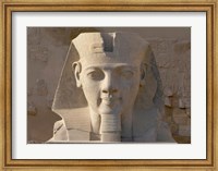 Framed Ramesses II, New Kingdom, Temple of Luxor, Egypt