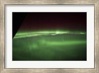 Framed Aurora Borealis as Viewed onboard the International Space Station