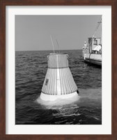 Framed Model of the Mercury Capsule undergoes Floatation Tests