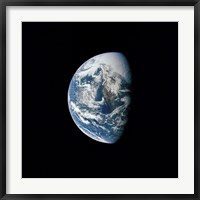 Framed View of Earth taken from the Apollo 13 Spacecraft