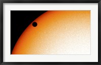 Framed Venus Transit across the Sun 2012