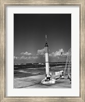Framed Launching of the Mercury-Redstone 3 Rocket from Cape Canaveral, Florida